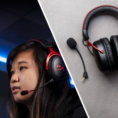 HyperX Cloud II Gaming Headset - Black Red | Immersive Sound & Ultimate Comfort